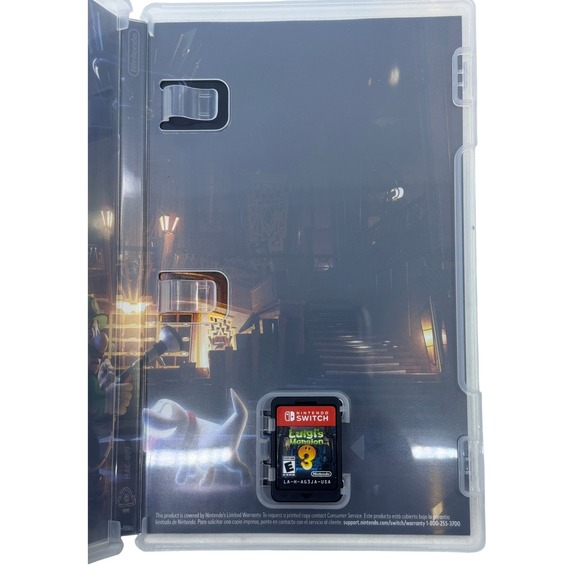 Luigi's Mansion 3 Nintendo Switch Complete CIB Tested Works - Picture 3 of 4